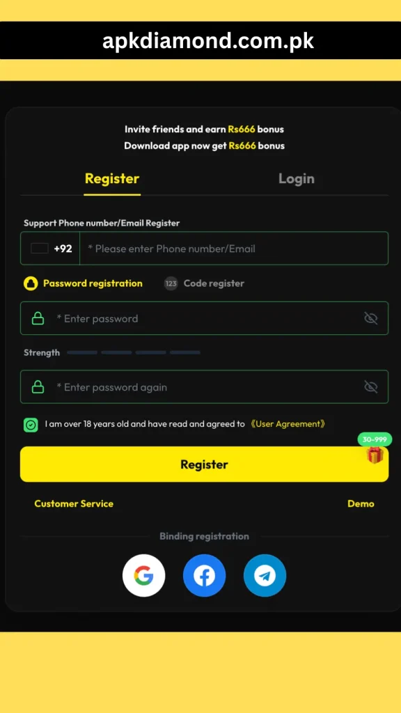666A  login